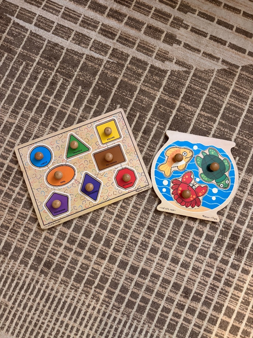Melissa and Doug puzzles